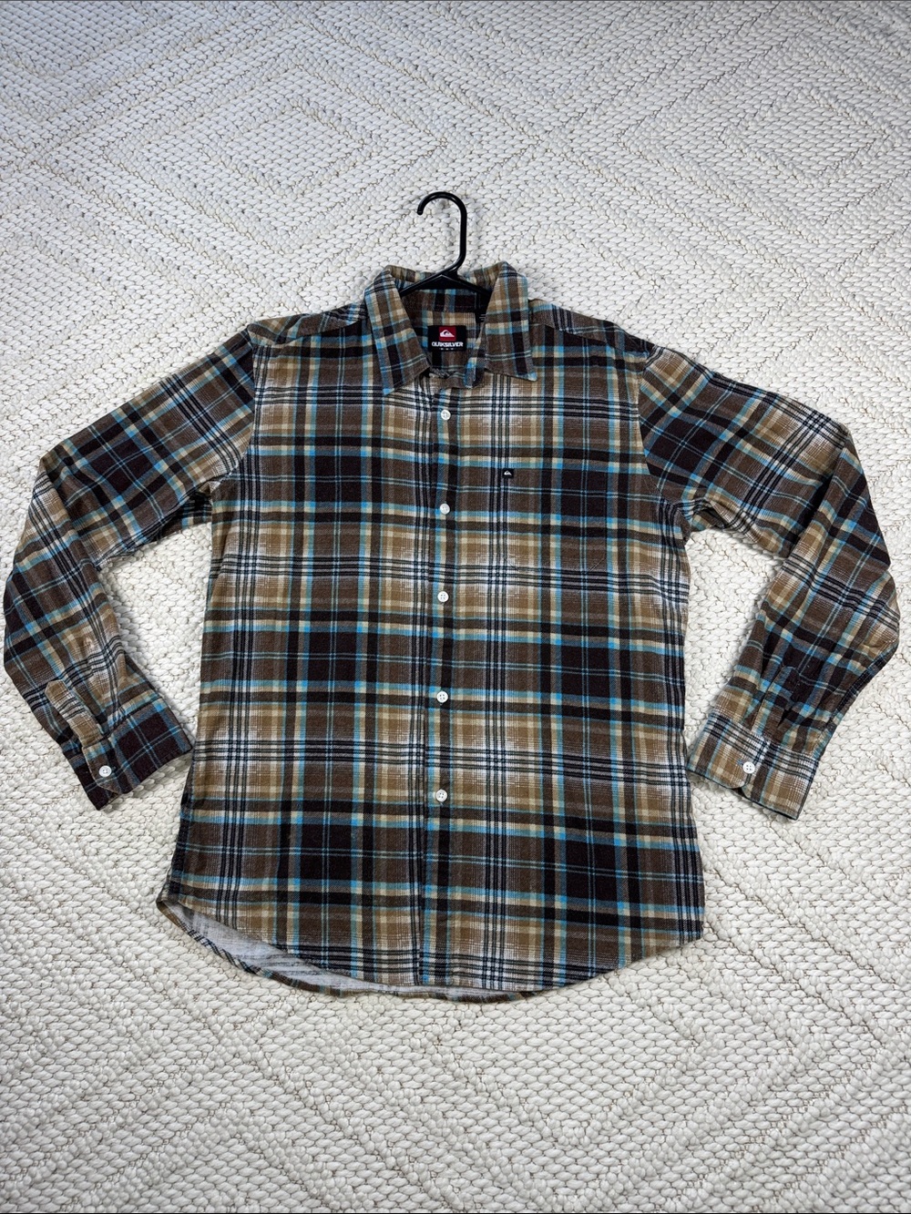 Quicksilver Flannel Shirt Size Medium
